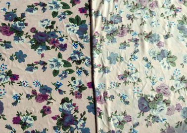 Professional Viscose Rayon Fabric Floral Apparel Fabric 118D+20D
