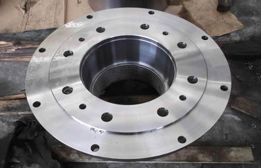 Torsion Resistance Forged Steel Flanges / DN300 Lap Joint Flanges For Electric Power