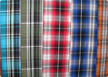 Plaid Home Textile Corduroy Cloth Yarn Dyed Cotton Fabric 100-120gsm