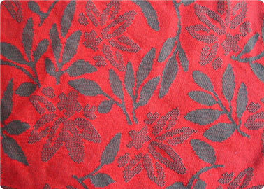 Lightweight Red Jacquard Dress Fabric Apparel Fabric By The Yard