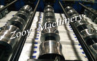 Hydraulic Deck Roll Forming Machine Heat Treatment Rollers, Panasonic PLC Control