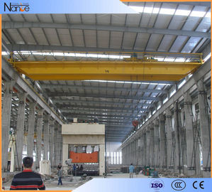 16t Electric Traveling Double Girder Overhead Cranes For Repair Shops