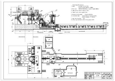 Secondary Cooling Billet Casting Machine , R6M 1 Strand ISO Slab Caster