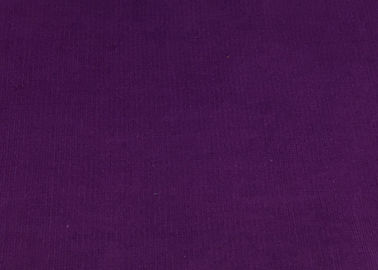 Purple Stretch Corduroy Fabric Breathable Curtain / Dress / Underwear Fabric