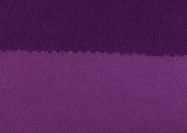 Purple Stretch Corduroy Fabric Breathable Curtain / Dress / Underwear Fabric