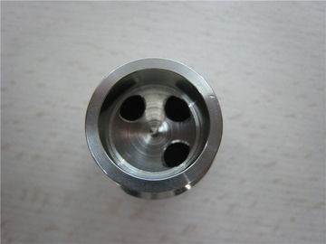 ISO 9001 Aluminum , Copper Precision Machining Parts with Chrome / Silver / Gold Plated