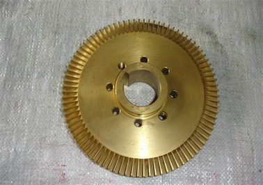 OEM brass copper pump impeller , sand casting vane wheel impeller  ASTM , GB , DIN , EN