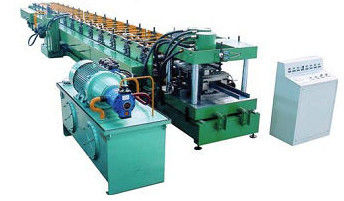 3-phase 60Hz Metal Deck Roll Forming Machine 15kw With Electric Control Cabinet