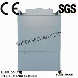 Ip 20 Class i Lab Laminar Chemical Fume Hoods With 5mm Glass Window Electrical Controlled Glass