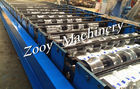 Hydraulic Deck Roll Forming Machine Heat Treatment Rollers, Panasonic PLC Control