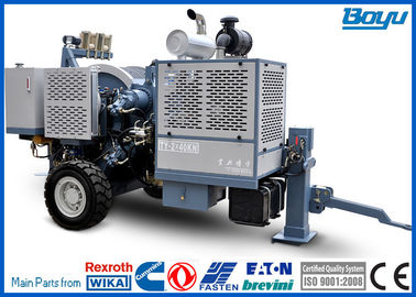 Hydraulic Tensioner For Electric Stringing Equipment with OPGW / ADSS Conductor 9 Ton 2 x 45kN