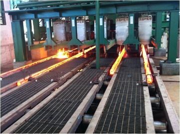 3 Strand Continuous Casting Machine , 5 Roller Metering Nozzle Die Casting Equipment