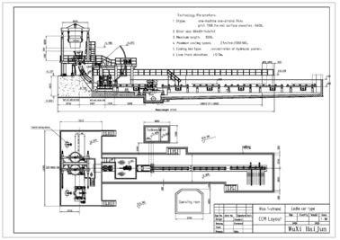 R4M 1 Strand Cast Steel , Billet Continuous Casting Machine