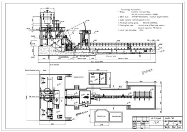 Billet Casting Machine , Caster Machine R6M & 1 Strand