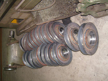 Alloy Steel Cast Steel Pulley / Single Sheave For Crane , Ship Crane Parts